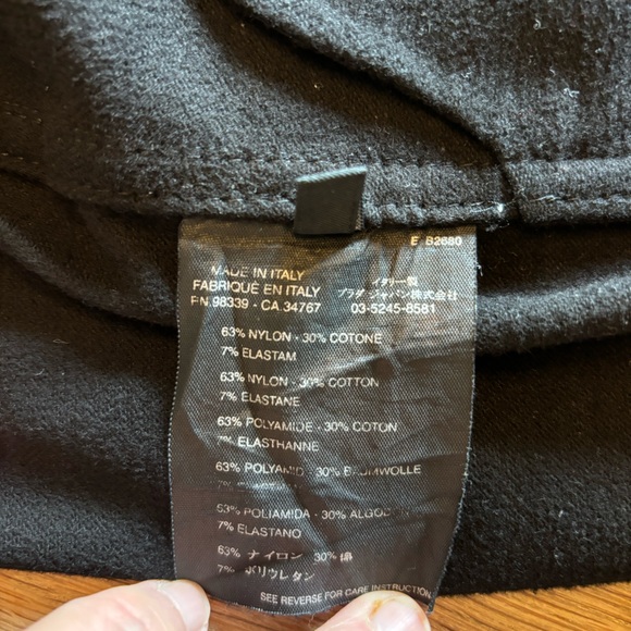 Prada Sport Black Midi Skirt—size 42 - Picture 8 of 9